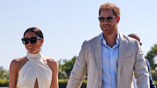 Prince Harry, The Duke of Sussex, Co-Founding Patron of Sentebale, play on the Royal Salute Sentebale Team, against the Grand Champions Team captained by his long-time friend and the charity?s ambassador, Argentine polo player Nacho Figueras and the Maseru Team. Credit: Yaroslav Sabitov/YES Market Media/Alamy Live News. This is an Alamy Live News image and may not be part of your current Alamy deal . If you are unsure, please contact our sales team to check.