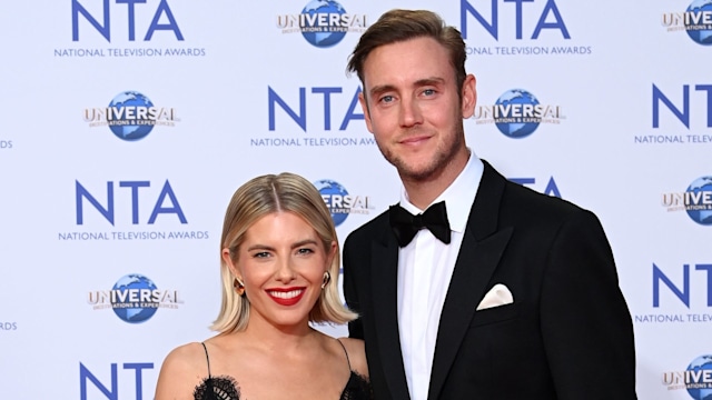 Mollie King and Stuart Broad