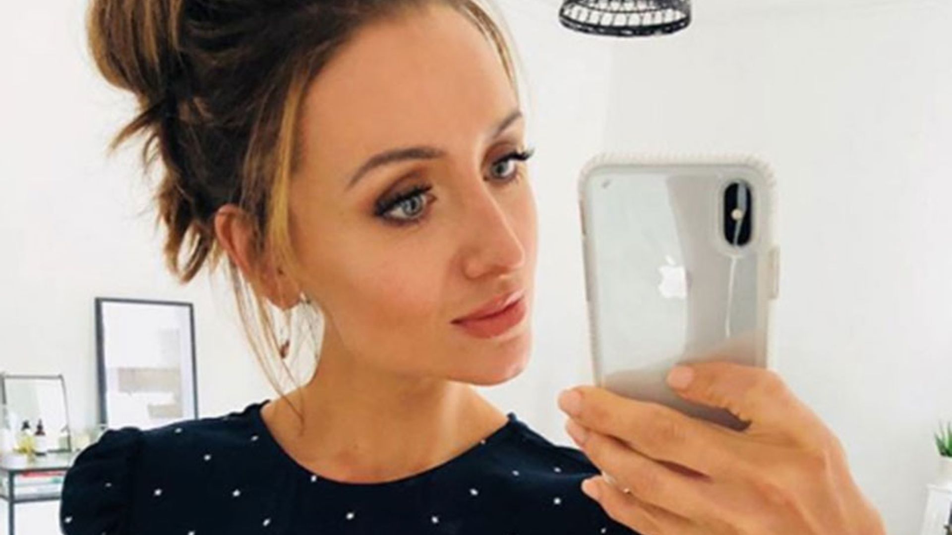 Catherine Tyldesley's blue sequin dress she wore on Strictly is an