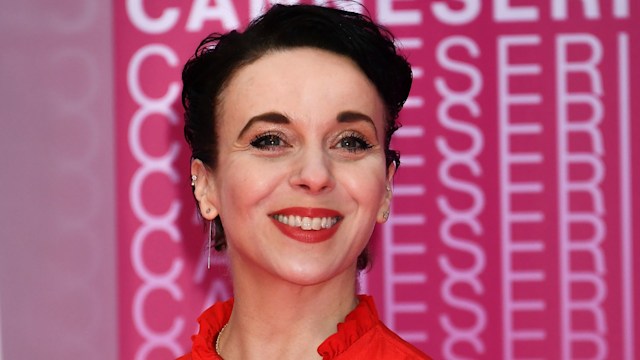 Amanda Abbington from the serie 'Safe' attends the Closing Ceremony and 'Safe' screening attends Closing Ceremony and "Safe" screening during the 1st Cannes International Series Festival at Palais des Festivals on April 11, 2018 in Cannes, France.