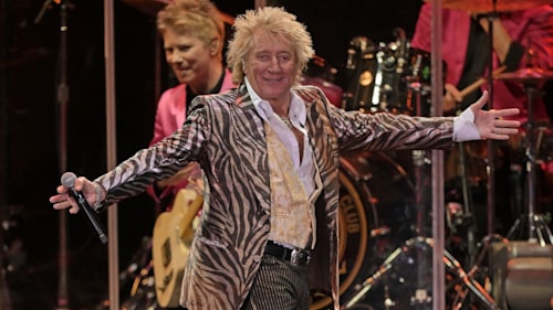 Rod Stewart is the perfect doting father in photo with incredibly ...