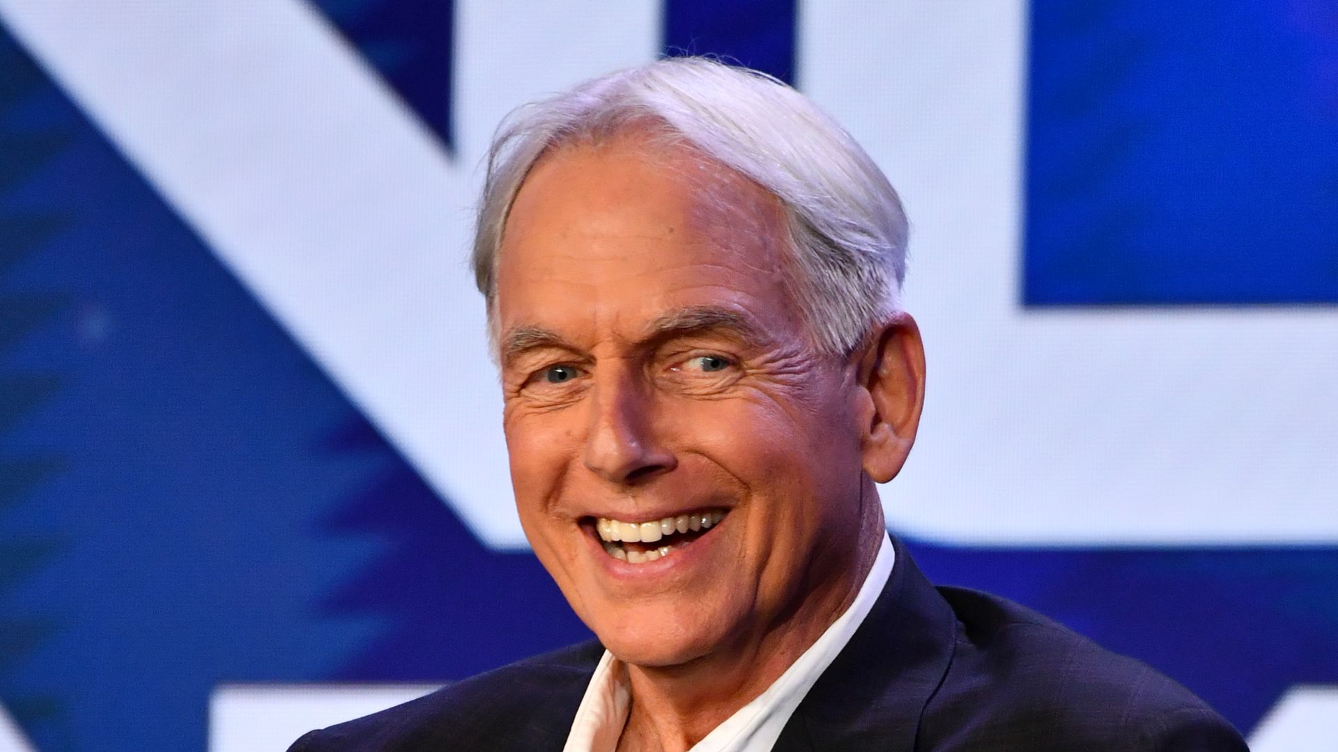 Mark Harmon speaks onstage at the "NCIS: Origins" Presentation Q&A during the CBS Network portion of the 2024 TCA Summer Press Tour at The Langham Huntington, Pasadena on July 13, 2024 in Pasadena, California