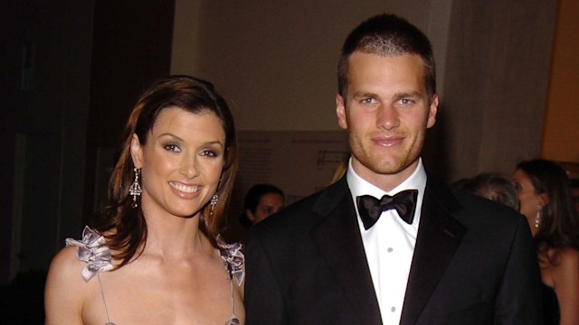 Bridget Moynahan and Tom Brady attend The Metropolitan Museum of Art Costume Institute Spring 2005 Benefit Gala celebrating the exhibition "Chanel." at Metropolitan Museum of Art on May 2, 2005 in New York City