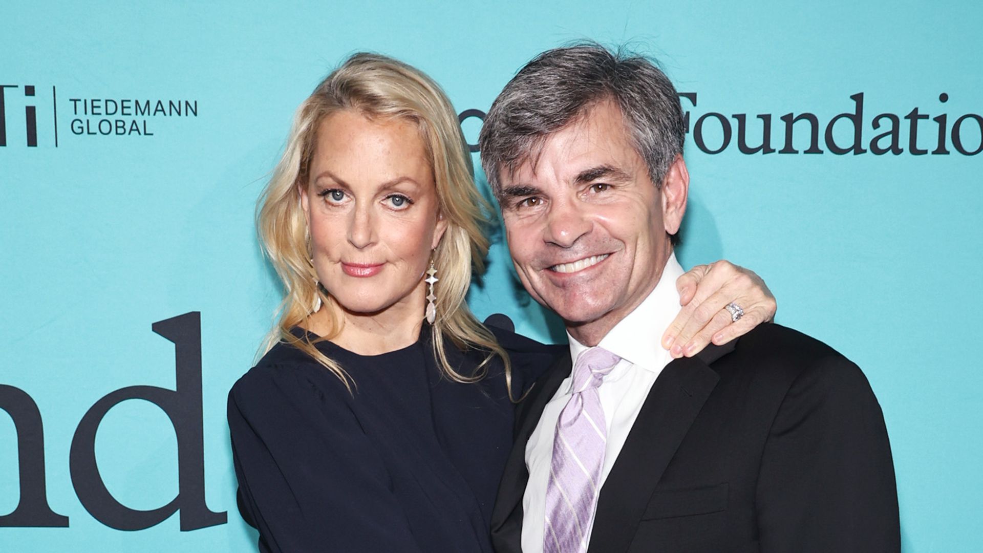 Ali Wentworth and George Stephanopoulos attend the 2023 Good+Foundation âA Very Good+ Night of Comedyâ Benefit at Carnegie Hall on October 18, 2023 in New York City.