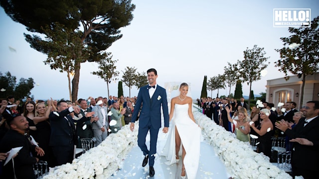 Real Madrid's Thibaut Courtois marries Mishel Gerzig in timeless ceremony at French Chateau