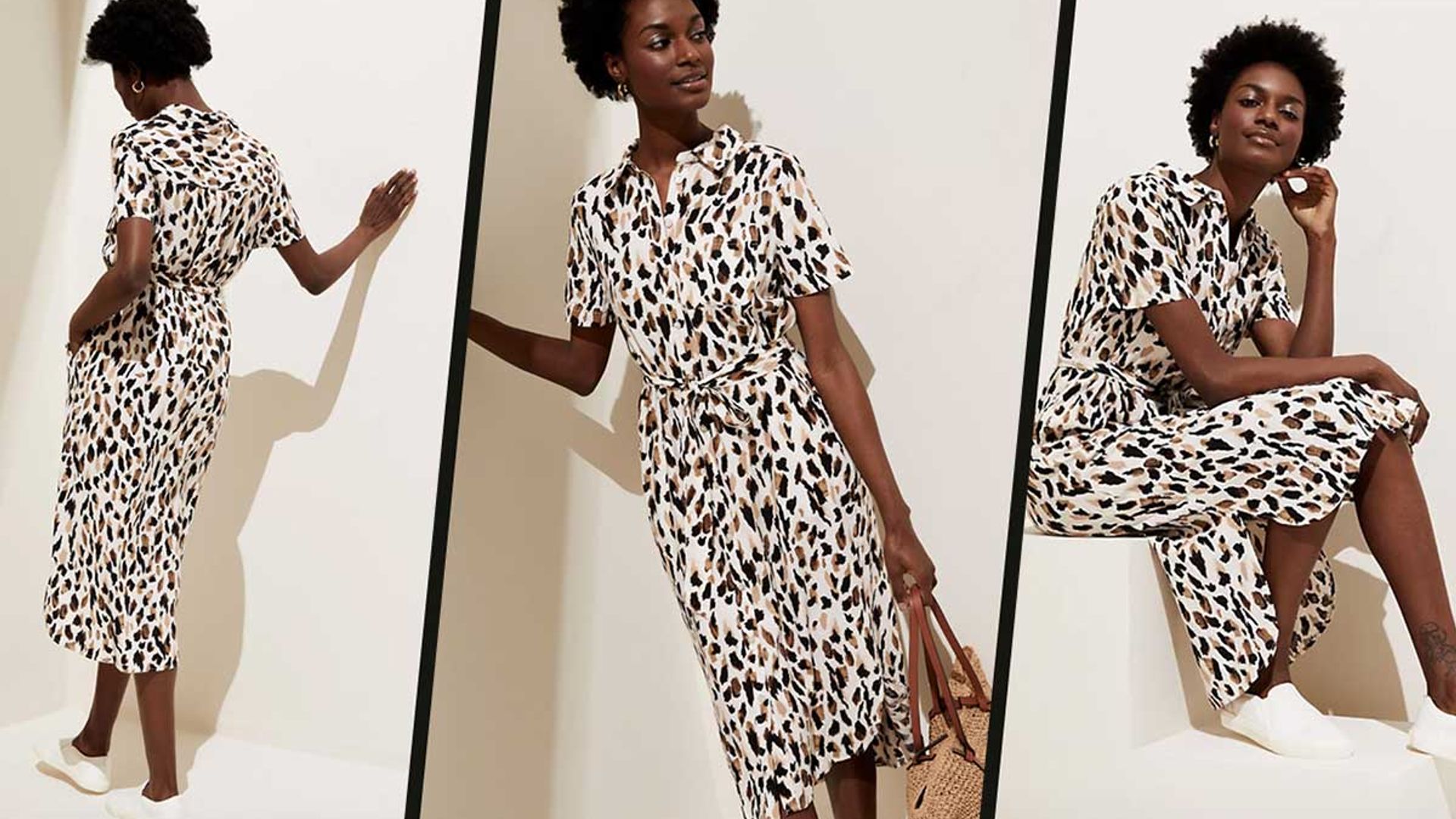 Marks & Spencer just dropped the perfect leopard print midi dress and ...