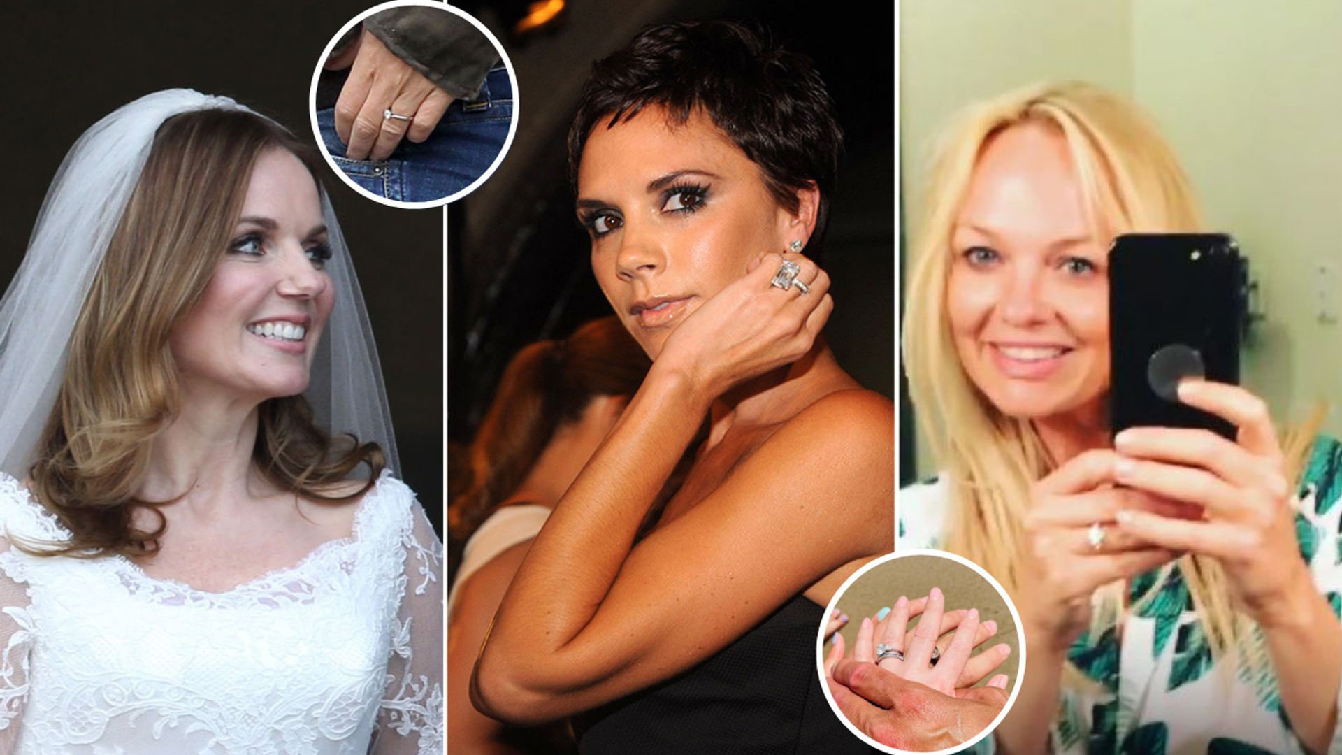 spice girls engagement rings
