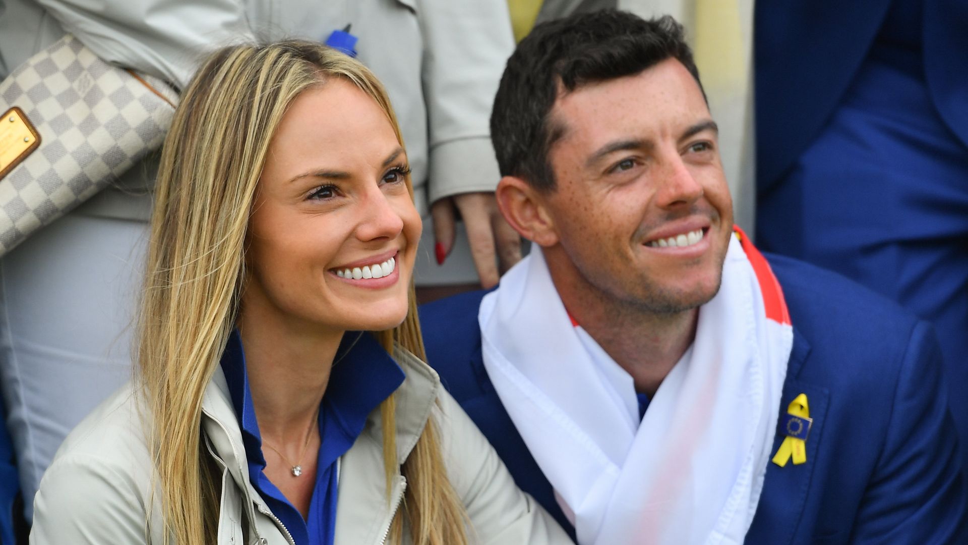 Rory McIlroy publically kisses wife Erica Stoll after last-minute U-turn on divorce