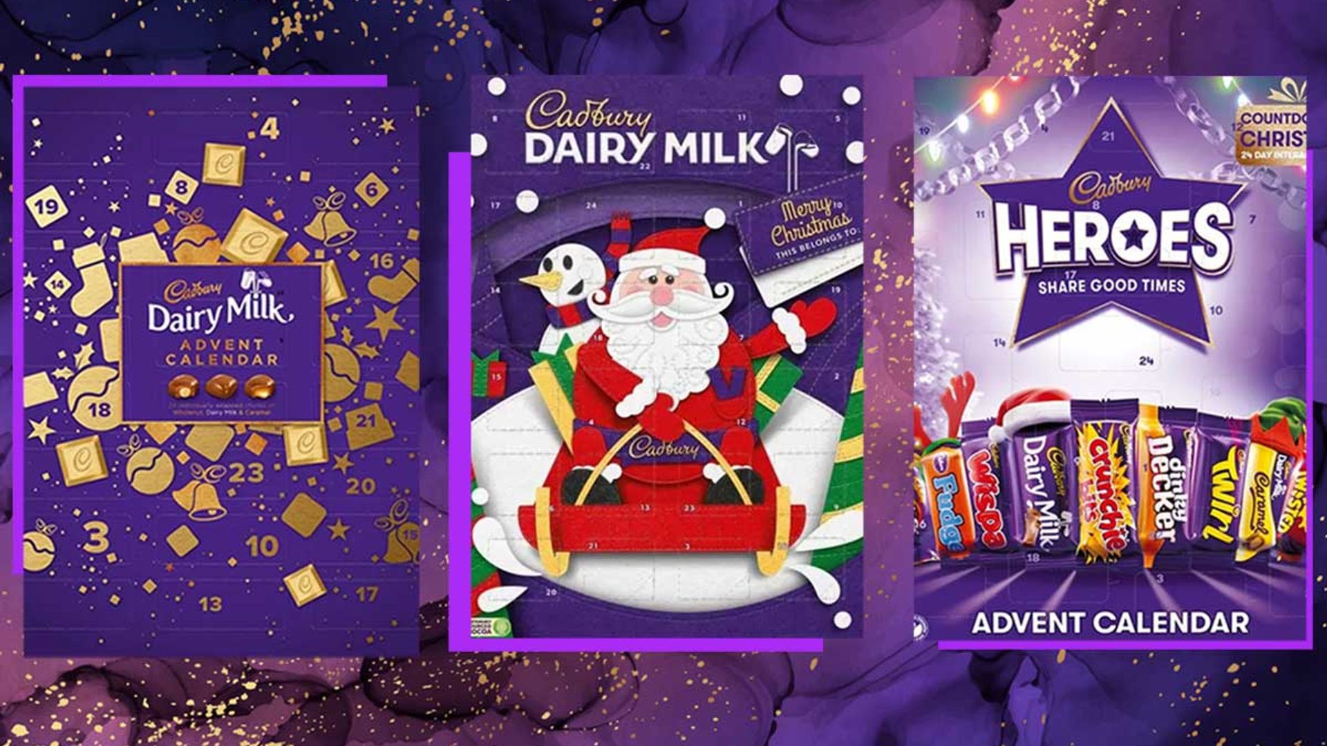 dairy milk calendars