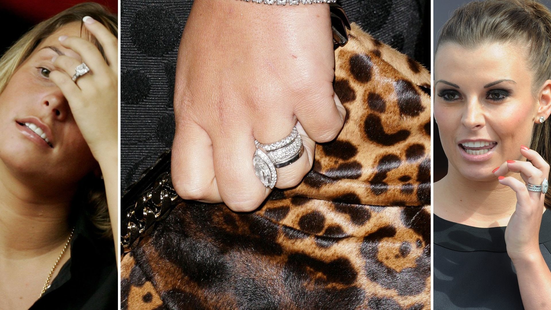 Coleen Rooney's engagement rings