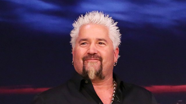 THE TONIGHT SHOW STARRING JIMMY FALLON -- Episode 1213 -- Pictured: Restaurateur Guy Fieri arrives to the show on February 26, 2020 