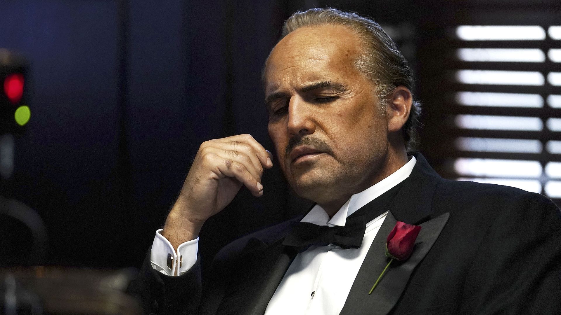 Titanic star looks unrecognisable in Marlon Brando biopic