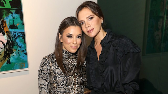 Eva Longoria and Victoria Beckham attend Victoria Beckham