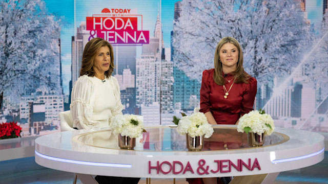 Hoda Kotb and Jenna Bush Hager on Today with Hoda and Jenna