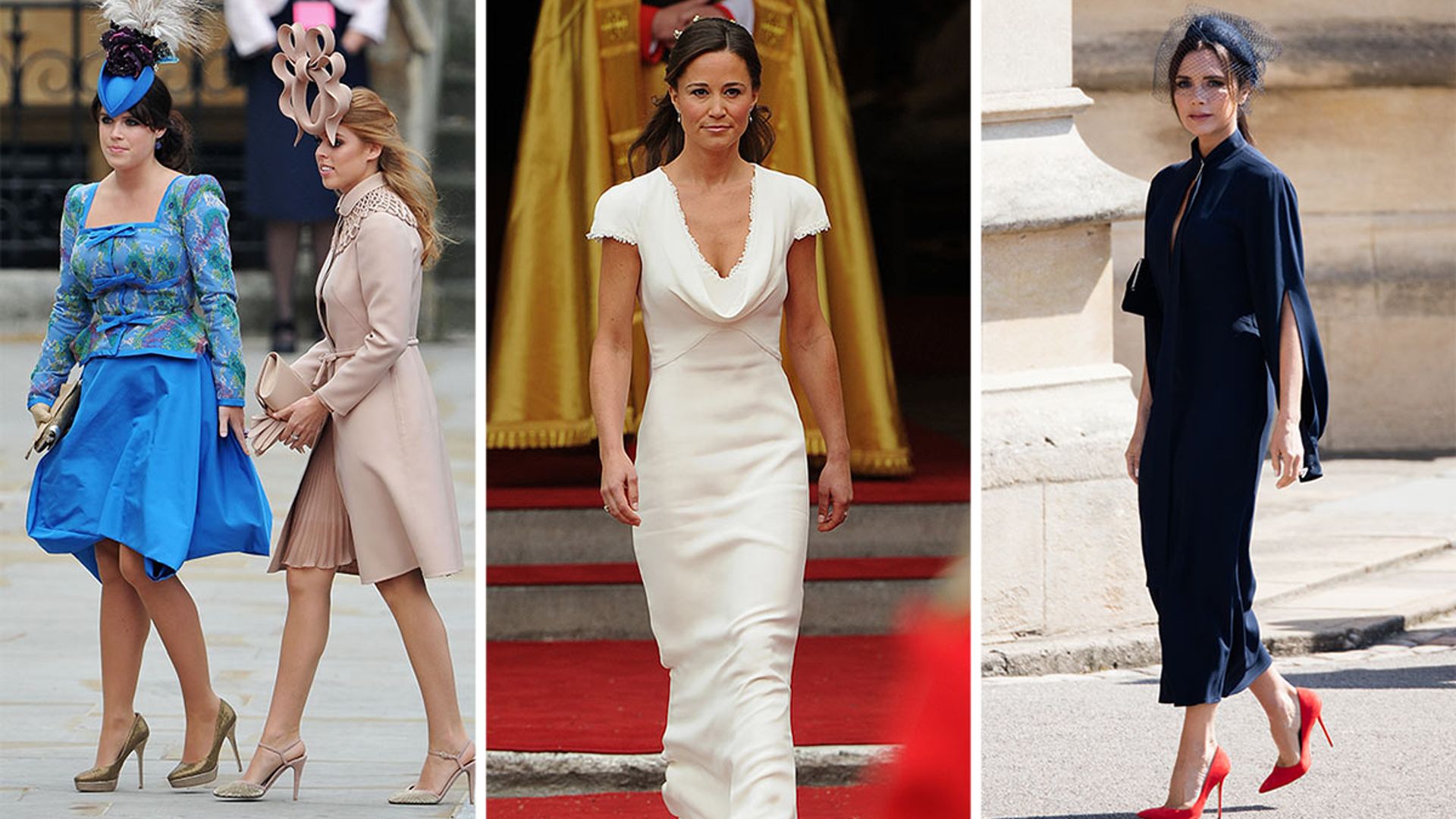 Victoria Beckham To Chelsy Davy Prince William And Kate Middletons Most Stylish Wedding Guests