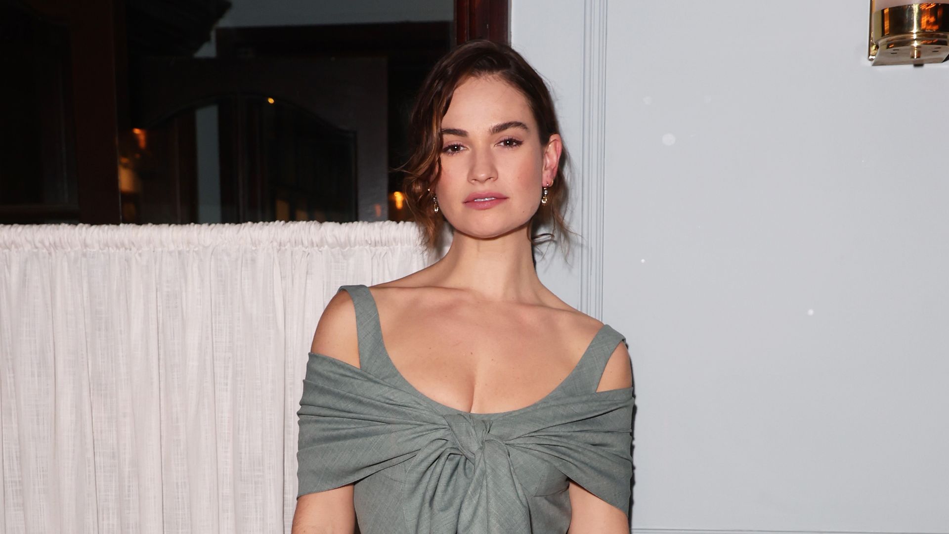 Lily James' Lyonesse after-party dress boasted 2023's chicest trend