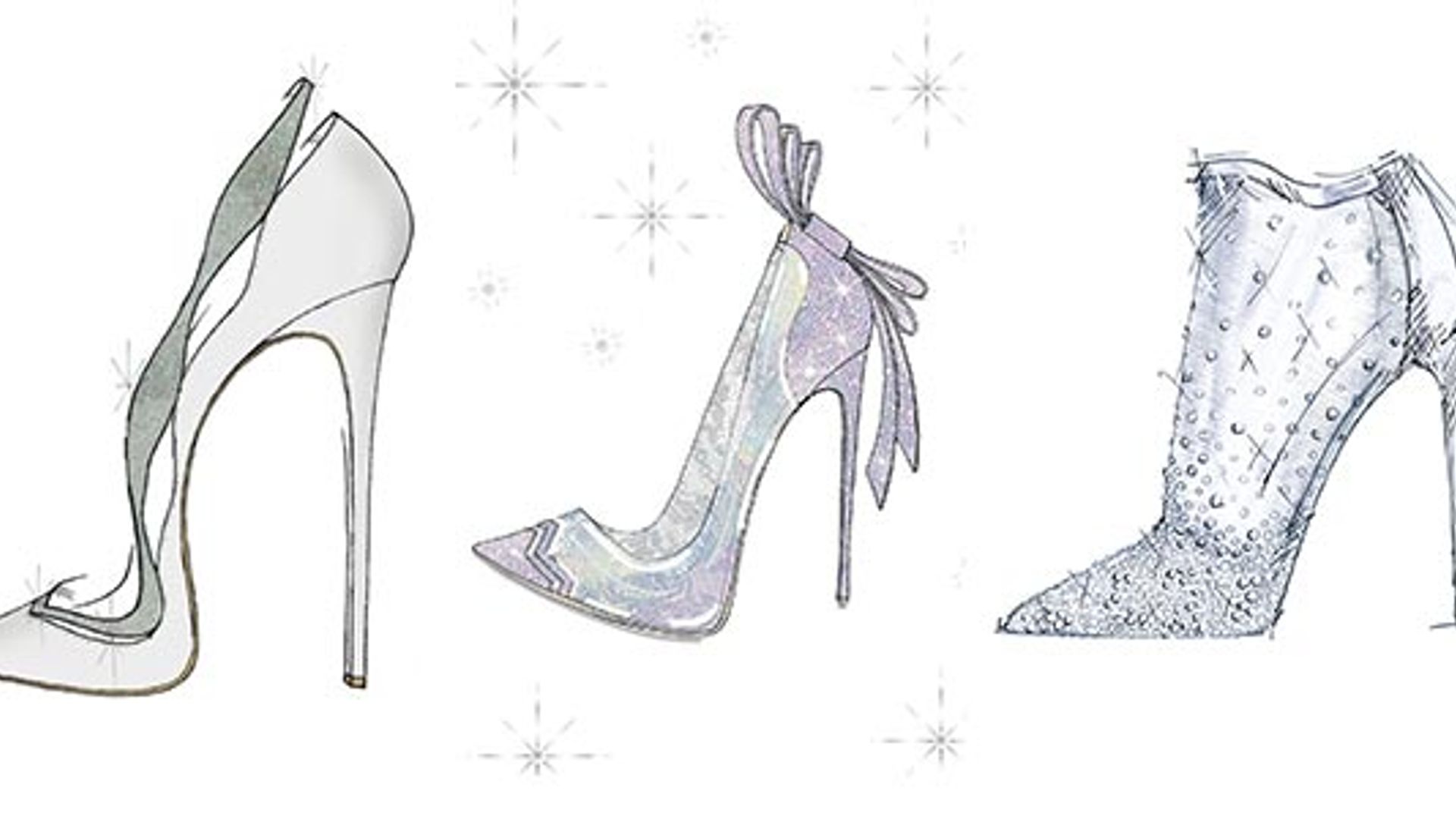 Louboutin's Cinderella slippers unveiled