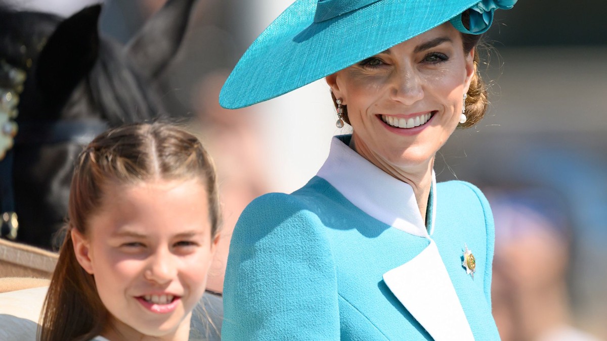 Princess Charlotte’s cheeky moment with Kate Middleton