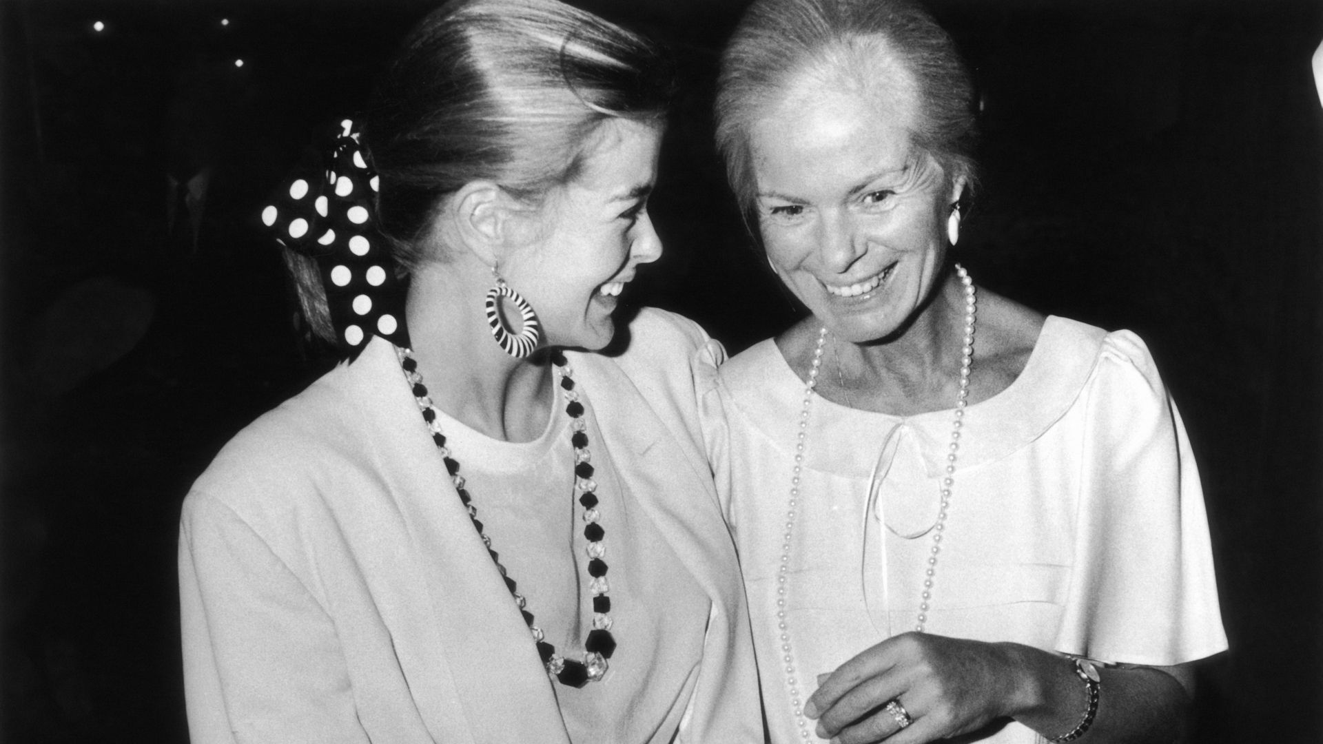 The Duchess of Kent and her daughter, Lady Helen Taylor in 1985
