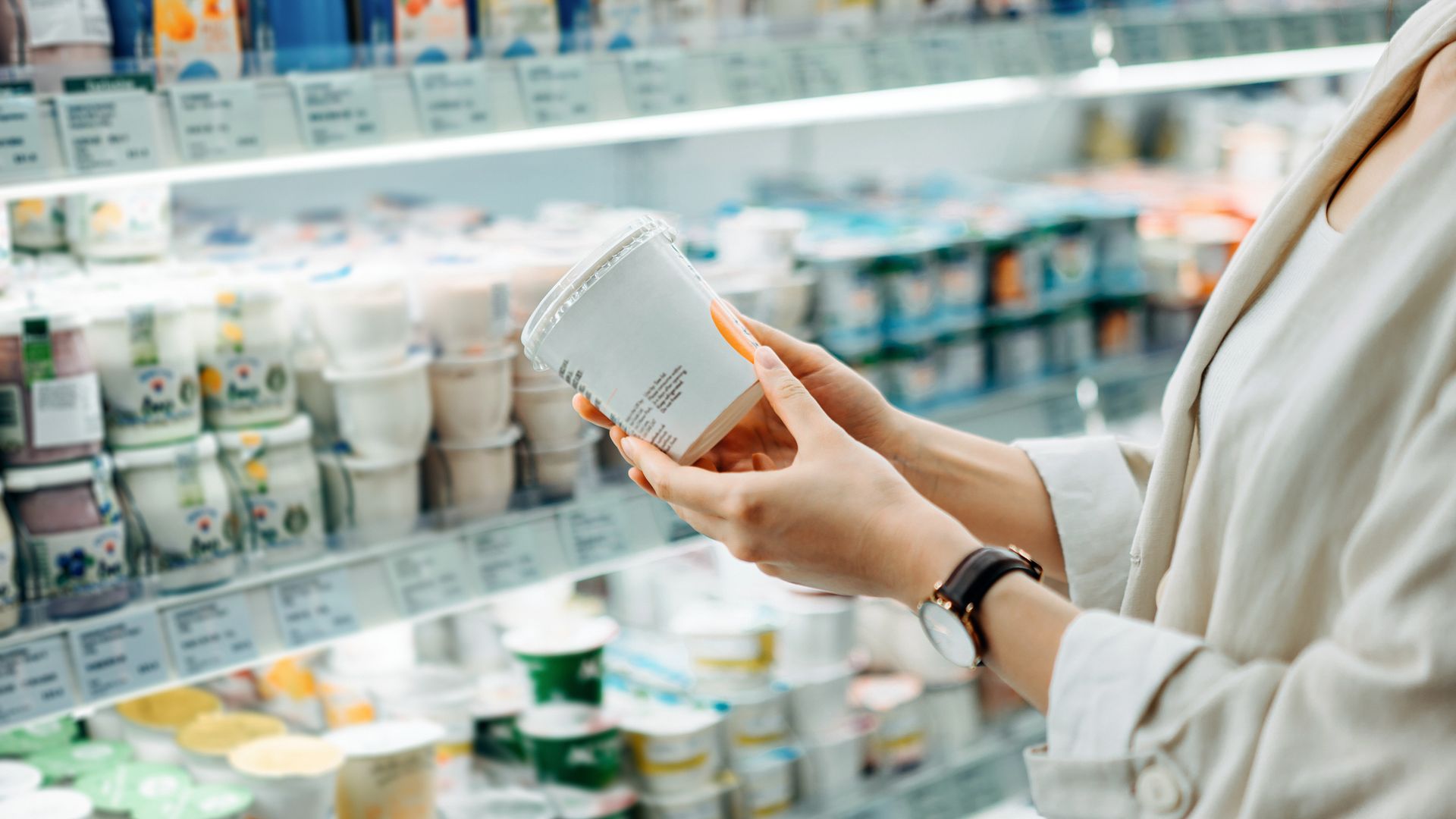 Low fat yoghurt is highly processed