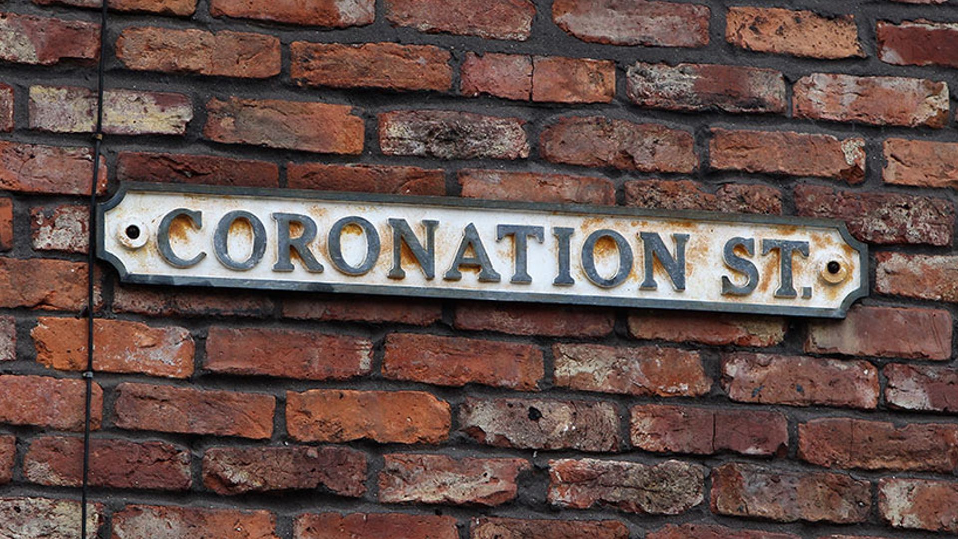 coronation street street sign