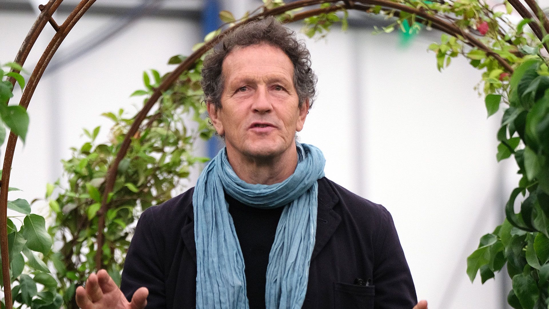 Monty Don at the BBC Gardeners World Live and Good Food Show Summer 2019 