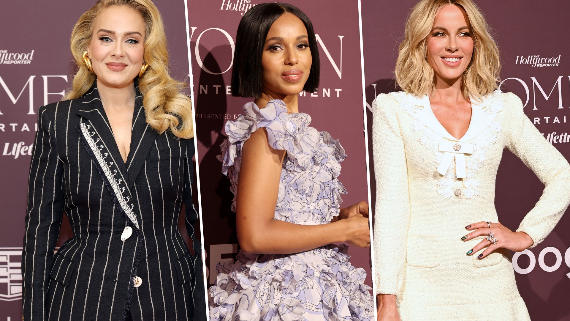 Best dressed: Adele, Dua Lipa and Kerry Washington stun at Women in Entertainment Gala