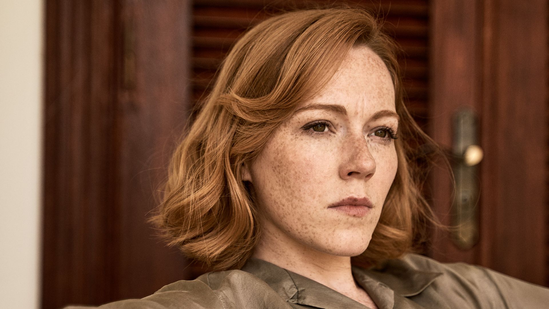 woman sitting in chair