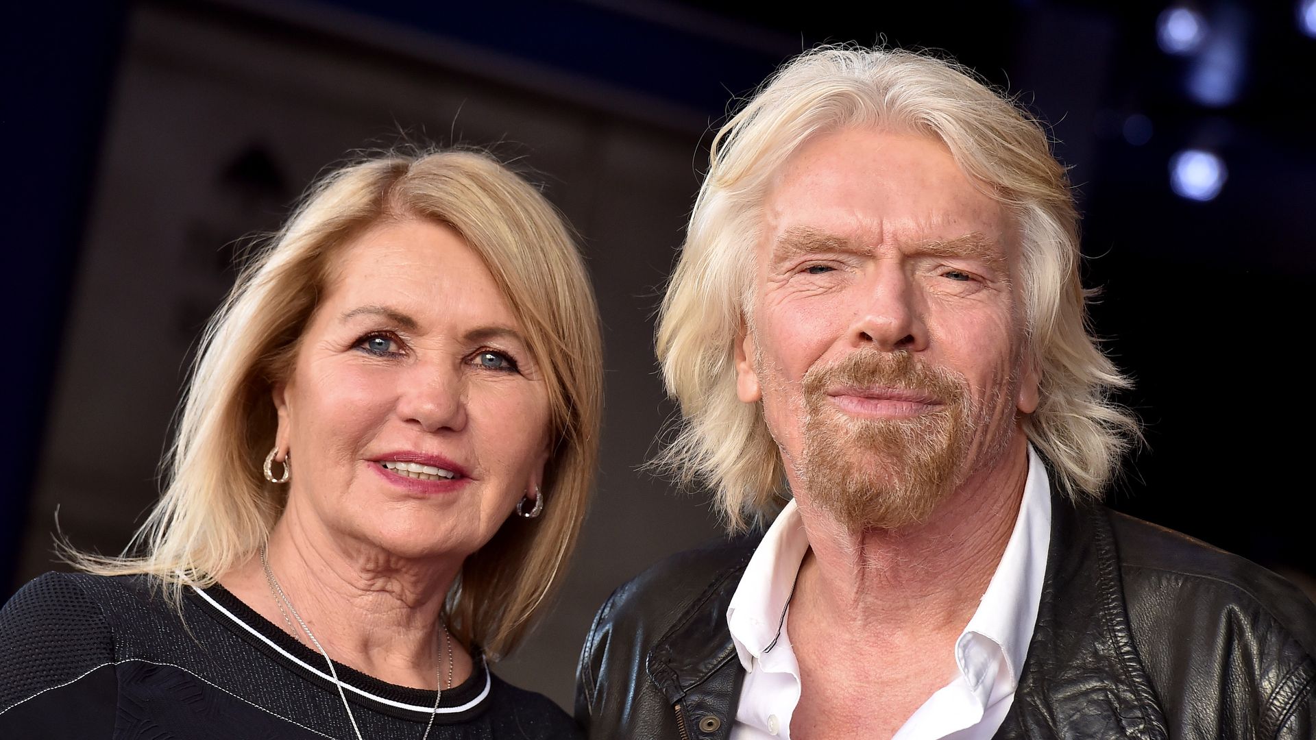 HOLLYWOOD, CA - OCTOBER 16:  Sir Richard Branson and wife Joan Templeman attend the ceremony honoring Sir Richard Branson with star on the Hollywood Walk of Fame on October 16, 2018 in Hollywood, California.  (Photo by Axelle/Bauer-Griffin/FilmMagic)