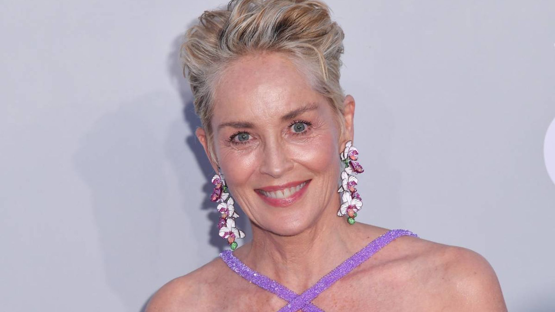 Sharon Stone Turns Heads Donning Sheer Dress As She Shows Off New Project Hello 5257