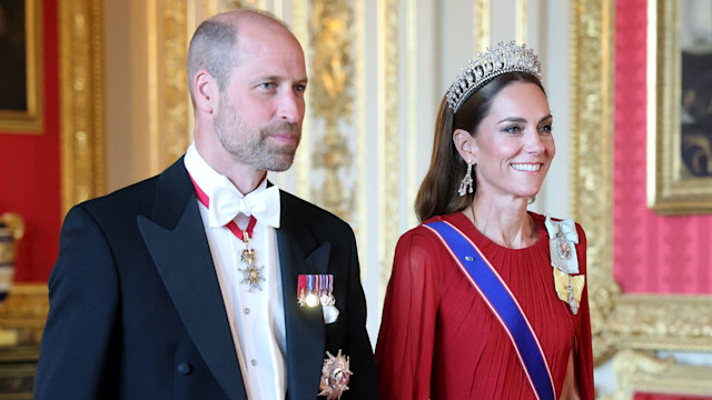 Kate Middleton attends first state banquet in two years - all the photos | HELLO!