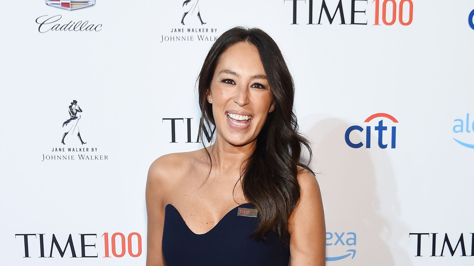 Joanna Gaines attends the TIME 100 Gala 2019 Cocktails at Jazz at Lincoln Center on April 23, 2019 in New York City