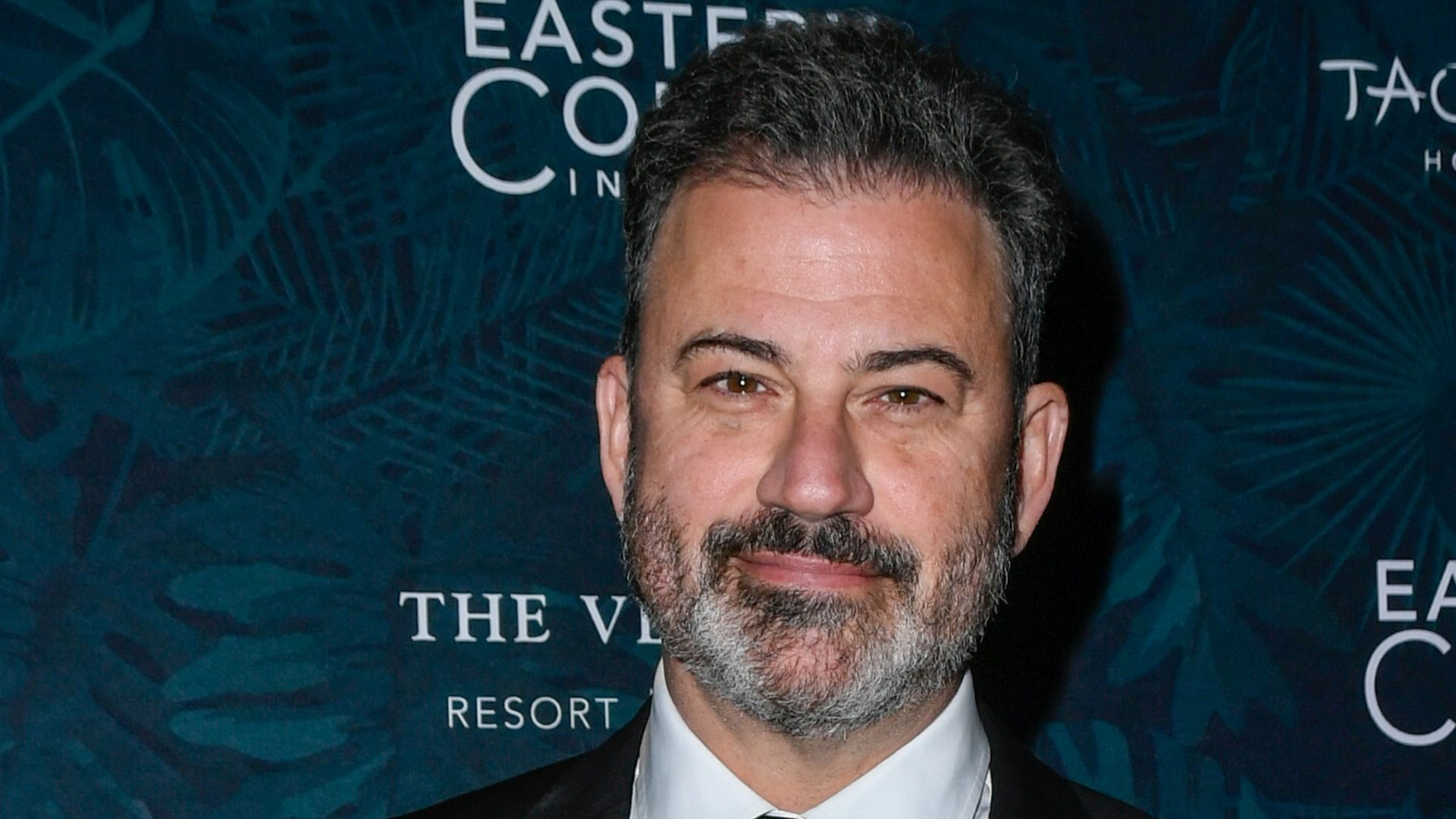 Jimmy Kimmel attends the 2023 Eastern Congo Initiative Poker and Blackjack Tournament hosted by TAO Group Hospitality at LAVO Restaurant & Nightclub at The Palazzo at The Venetian Resort Las Vegas on November 17, 2023 in Las Vegas, Nevada.