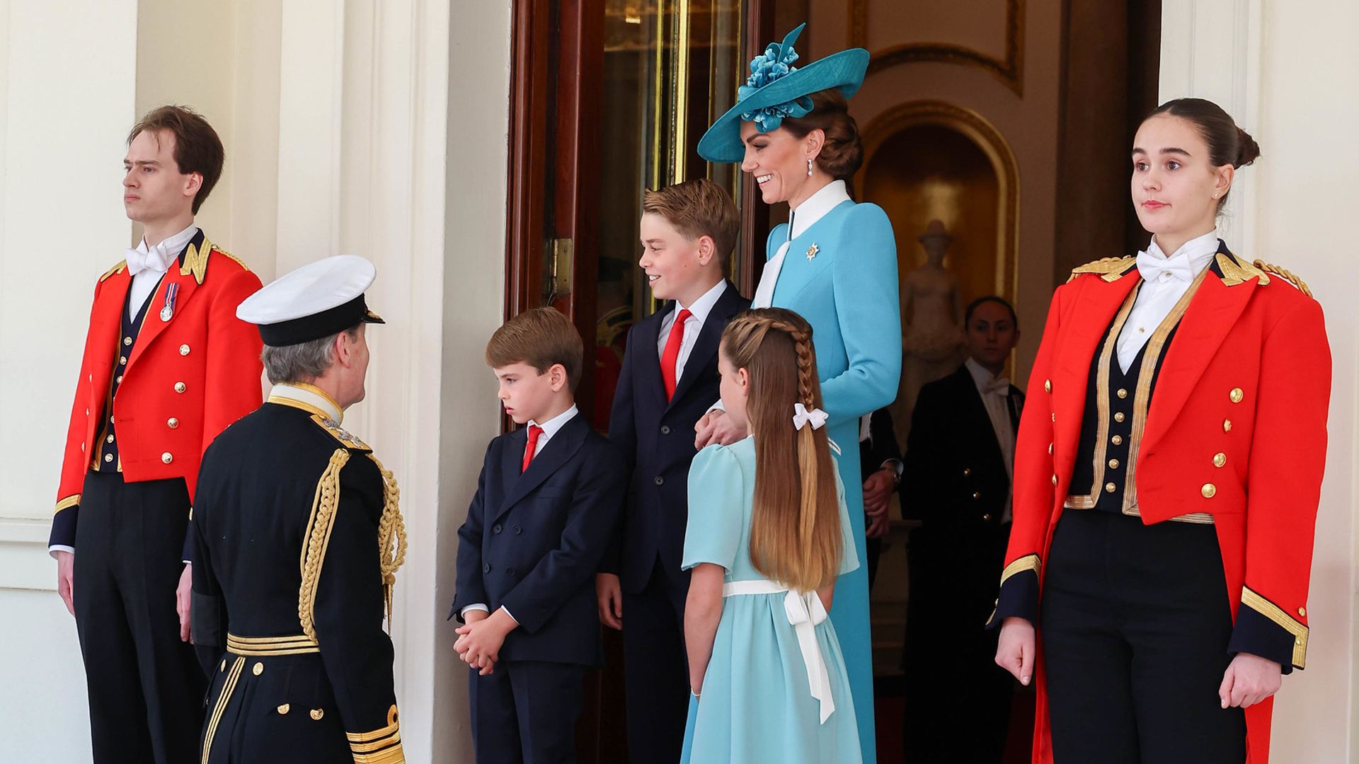 Royal family marks the King's official birthday