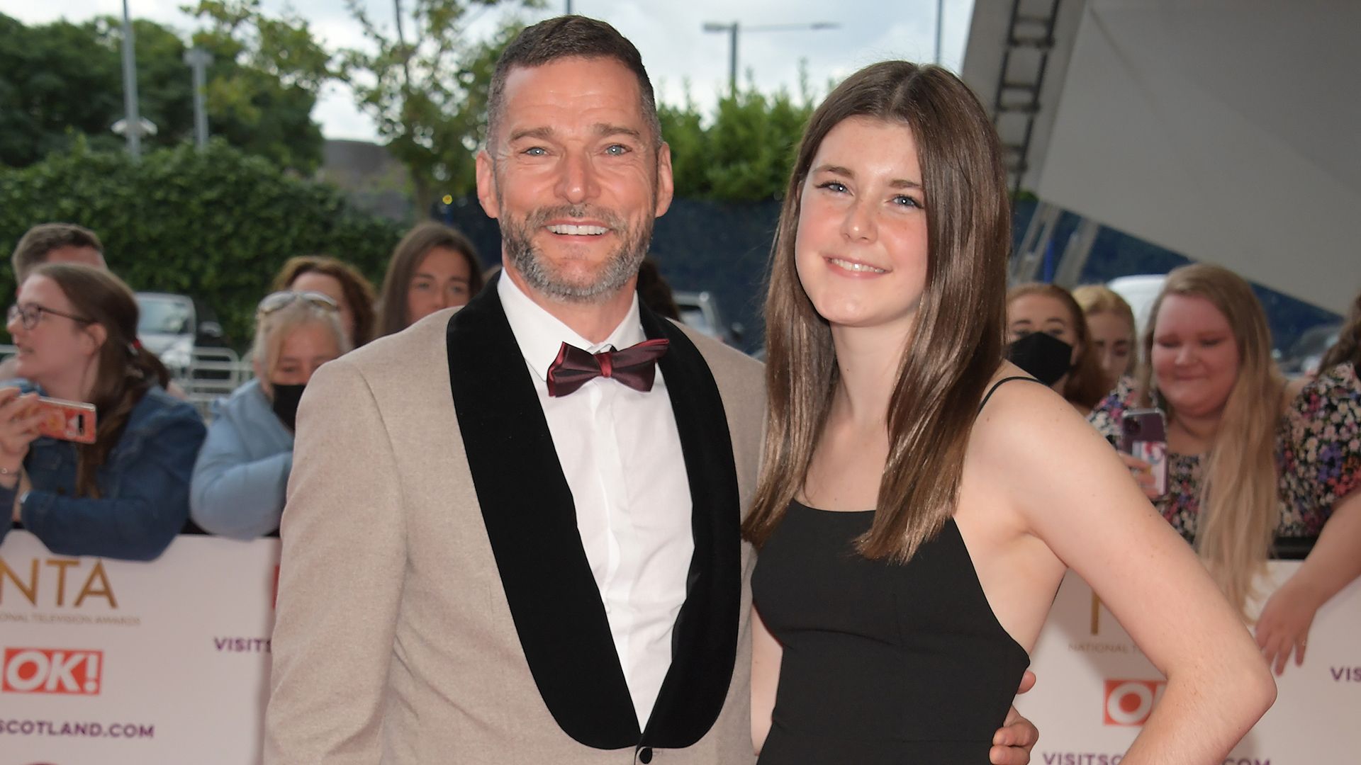 Fred Sirieix with his daughter Andrea 
