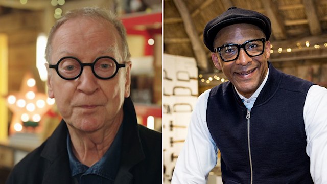 Bill Paterson on The Repair Shop, Jay Blades on The Repair Shop