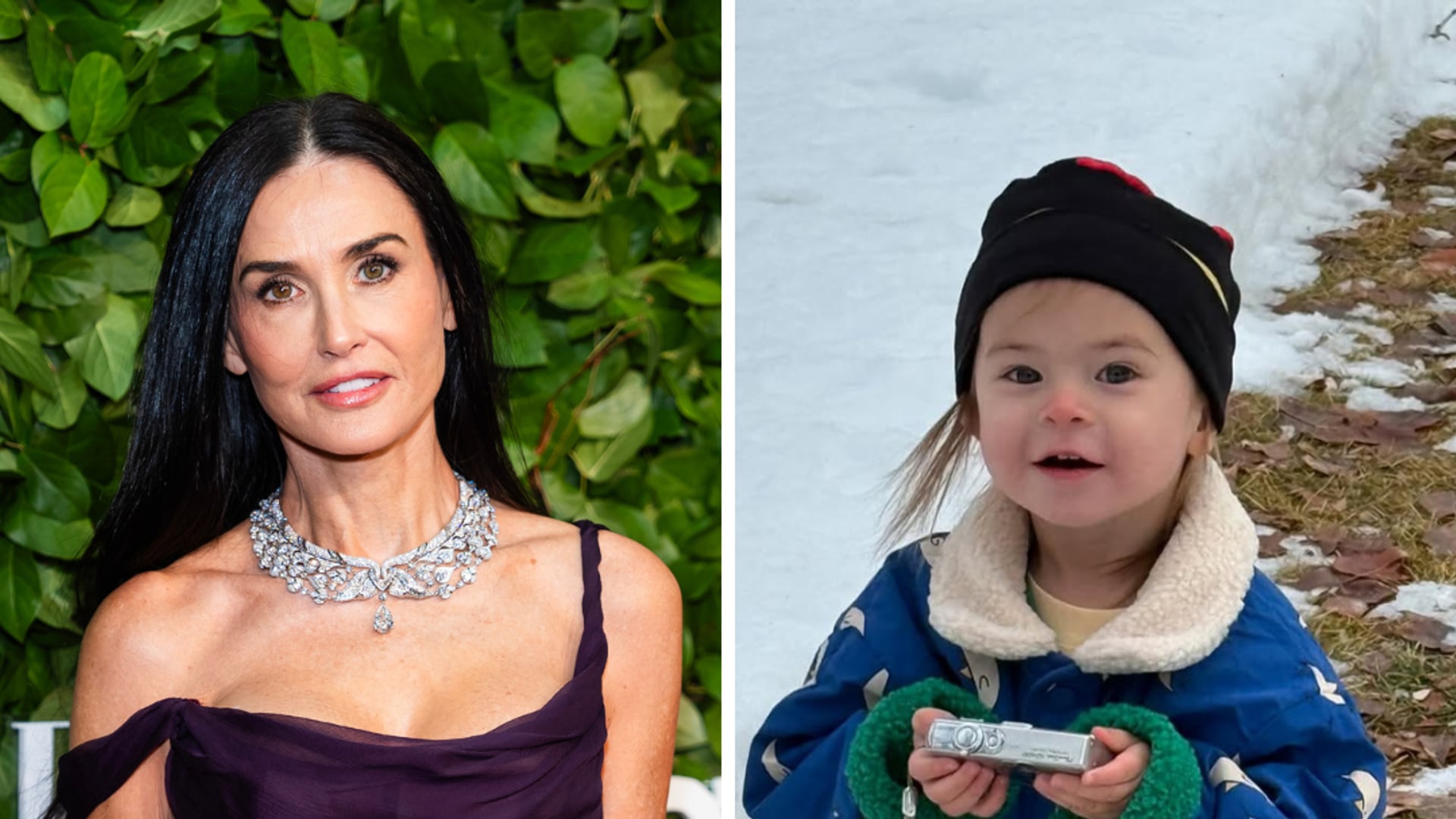 Demi Moore’s adorable snow day with granddaughter Lou will warm your heart