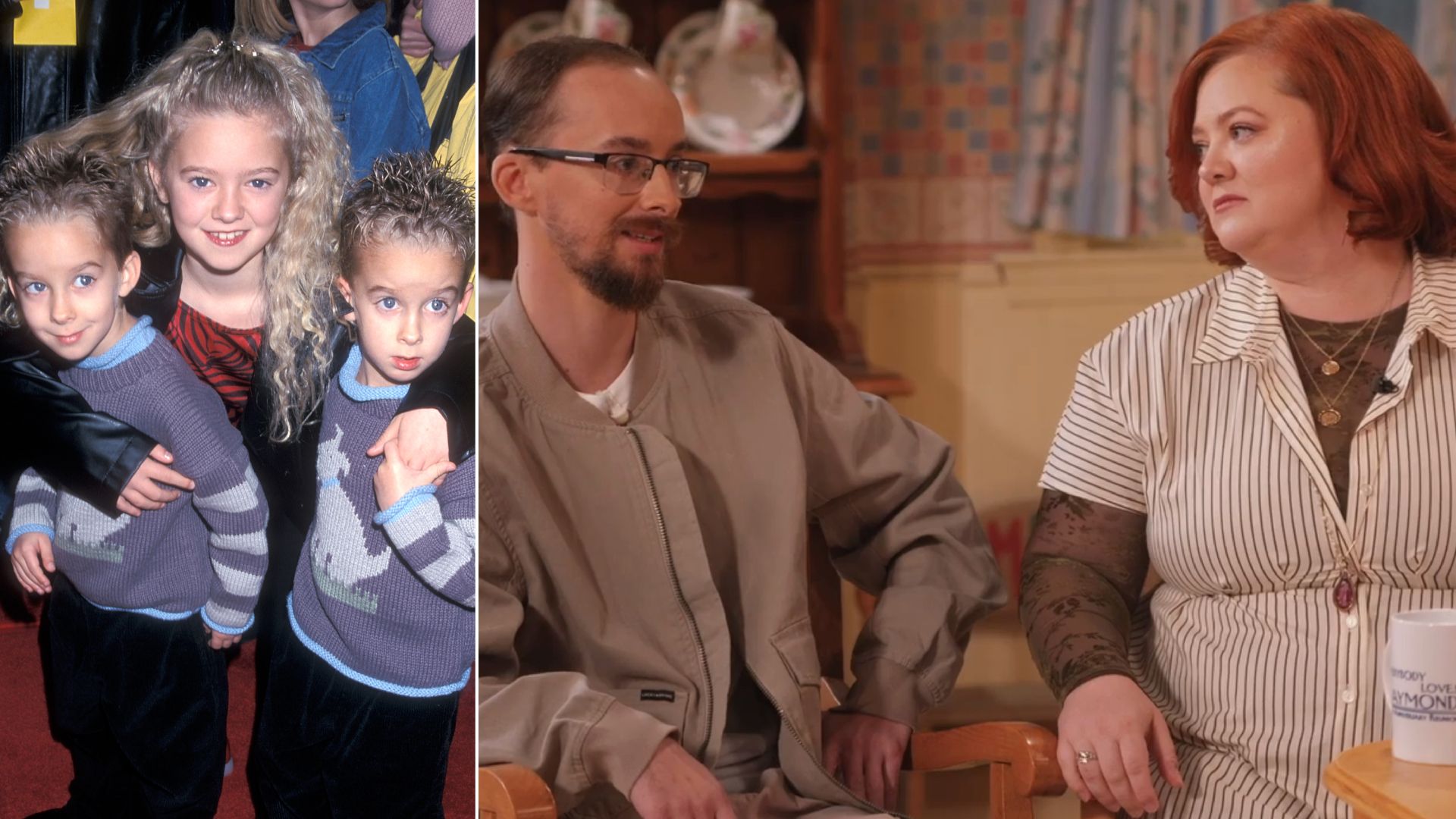 Sawyer, Sullivan and Madylin Sweeten; Sullivan and Madylin Sweeten on the CBS "Everybody Loves Raymond" reunion special