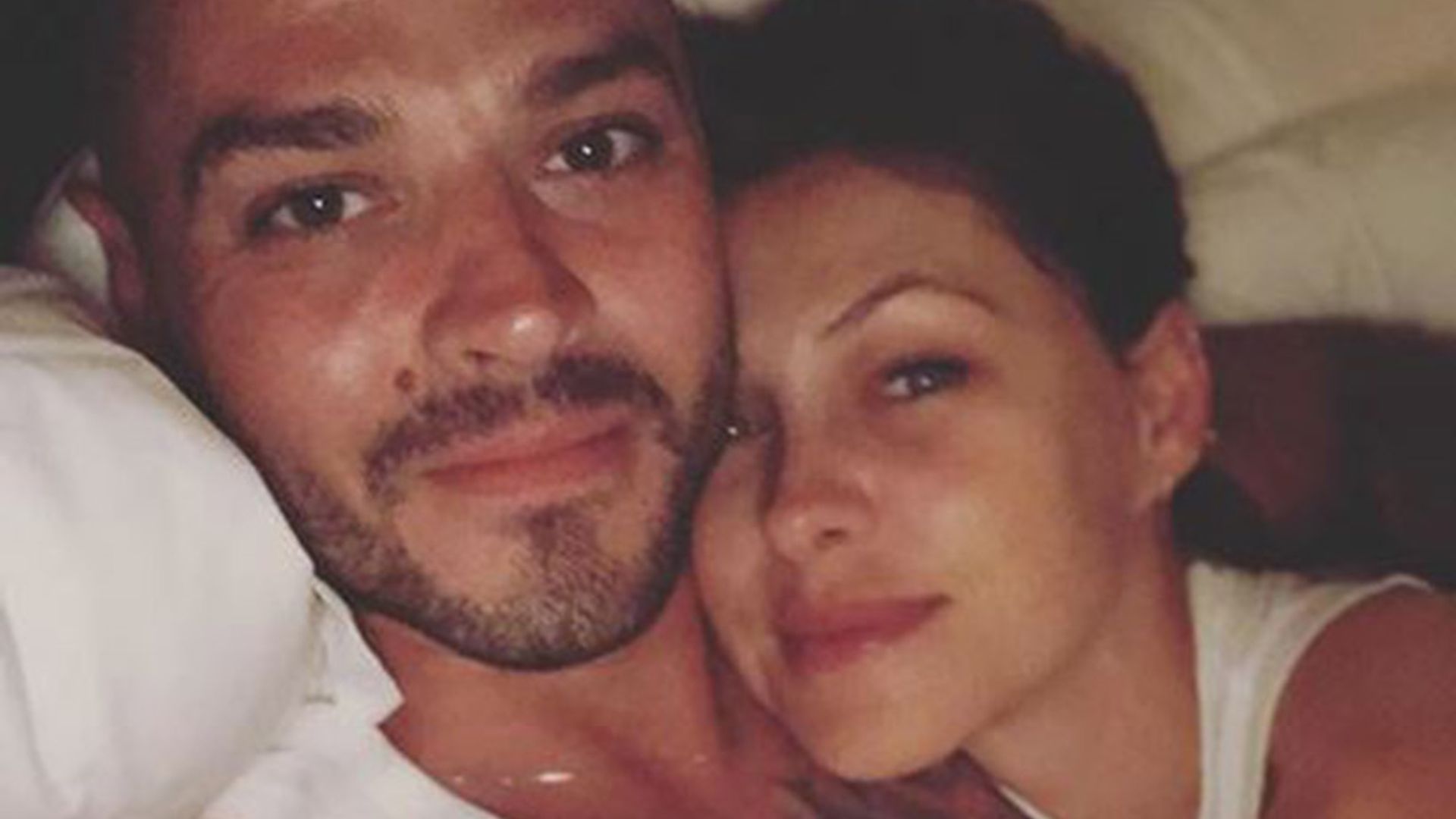 Emma Willis shows off sculpted physique in sheer top and black bralet for  birthday celebrations with husband Matt