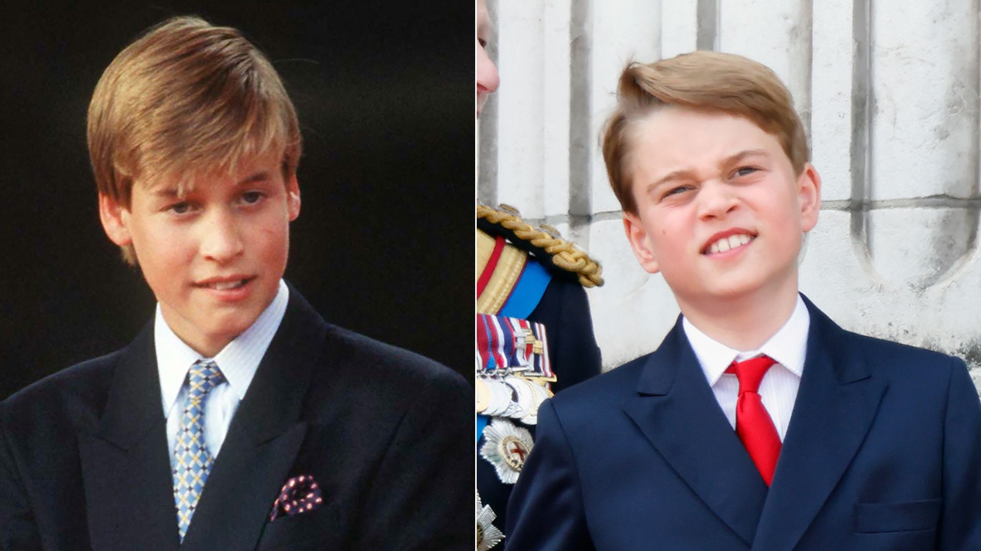 Prince William is the spitting image of his son Prince George