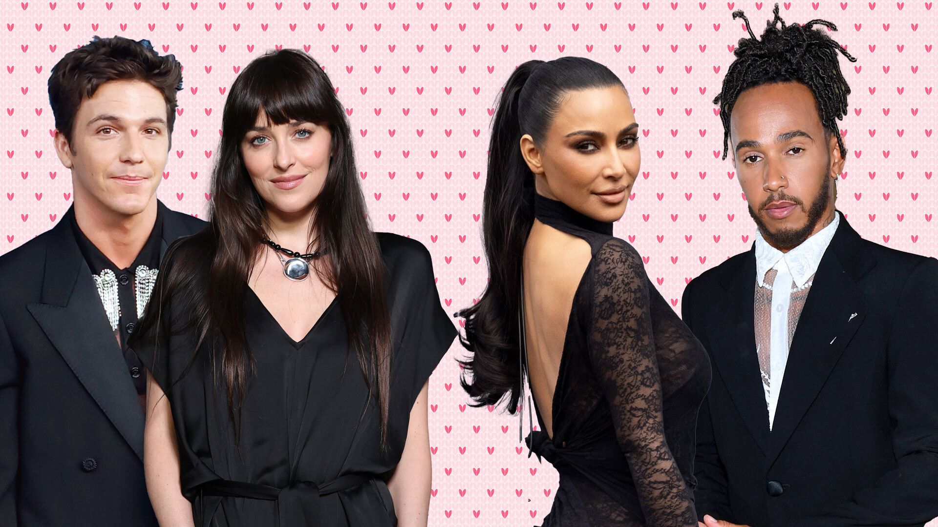 Shock 2026 celebrity romances we never saw coming - like Kim Kardashian and Lewis Hamilton's 'intimate' connection