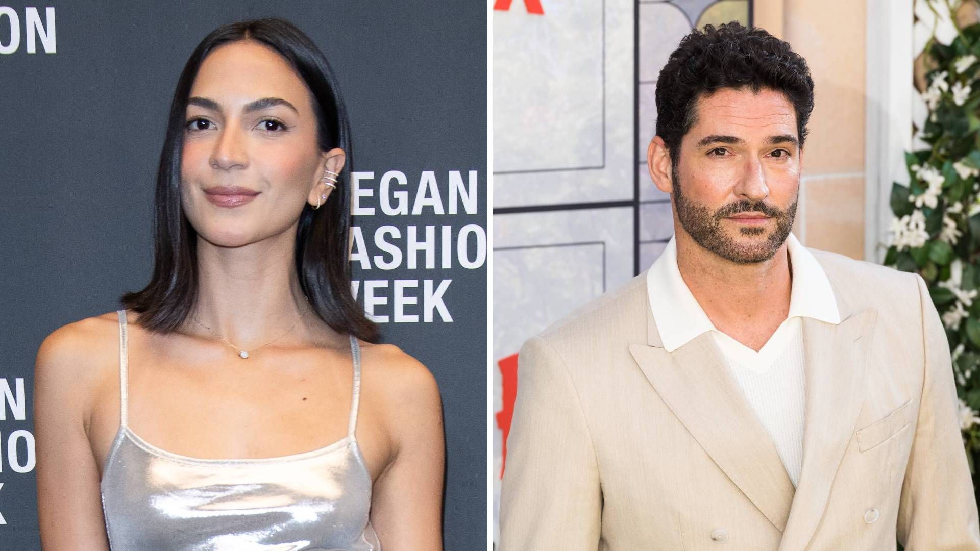 Split image of Natalee Linez and Tom Ellis