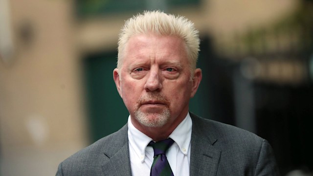 Boris Becker arrives at Southwark Crown Court in London on Friday, April 29, 2022
