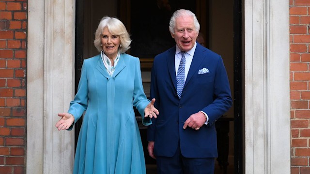 The King and Queen visited Covent Garden