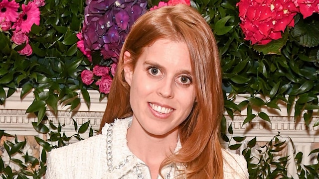 princess beatrice white outfit