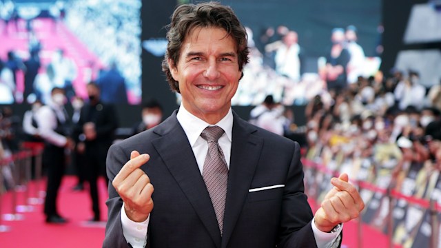 Tom Cruise attends the Korea Red Carpet for "Top Gun: Maverick" at Lotte World on June 19, 2022 in Seoul, South Korea