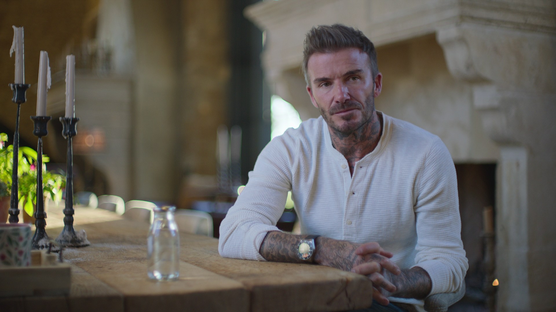 David Beckham in his documentary