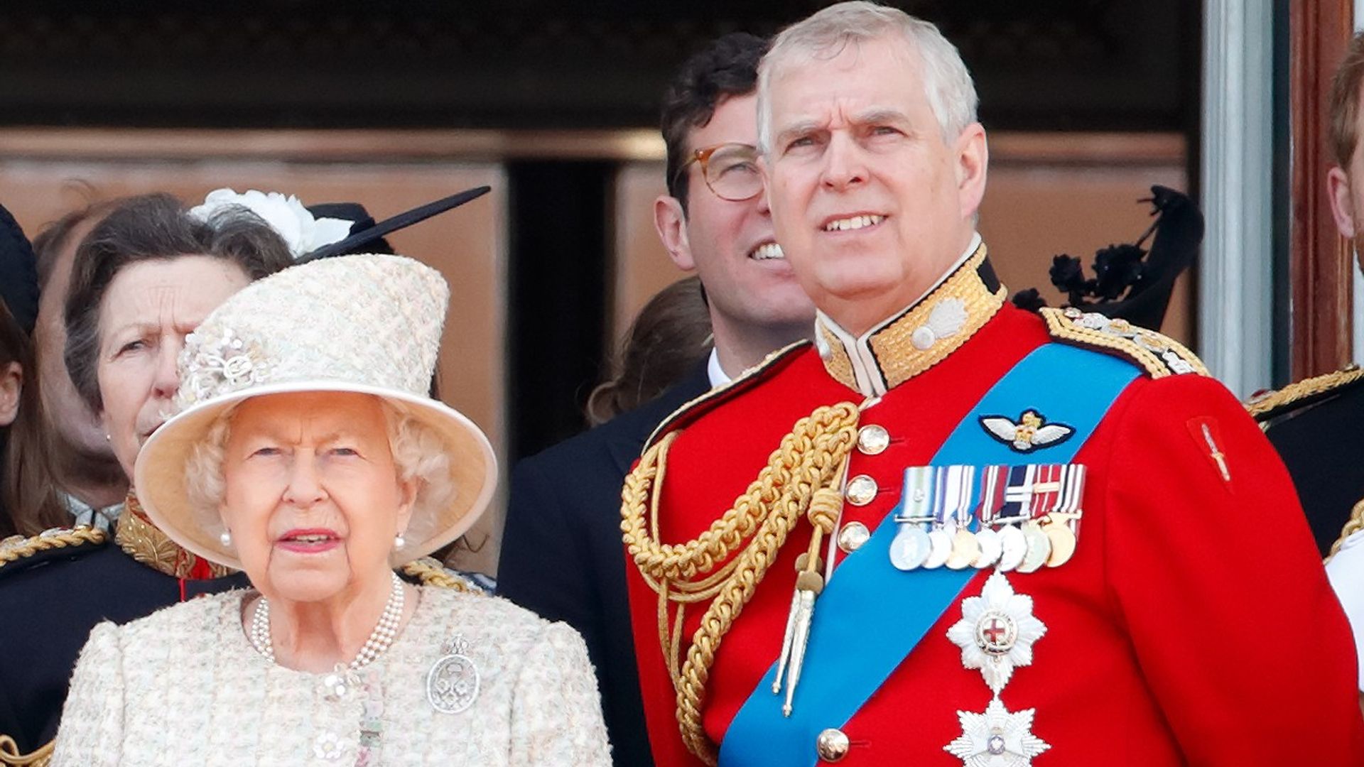 the queen prince andrew trooping
