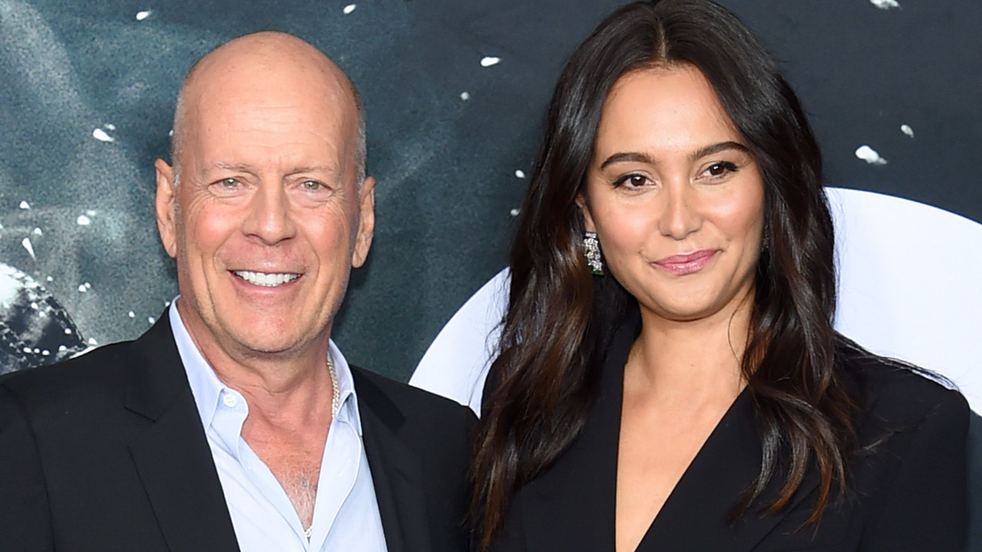 NEW YORK, NY - JANUARY 15: Bruce Willis and Emma Heming attend the "Glass" New York Premiere at SVA Theater on January 15, 2019 in New York City. (Photo by Jamie McCarthy/Getty Images)