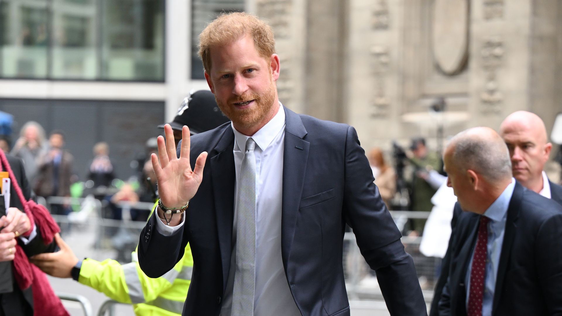 Prince Harry at high court in June 2023